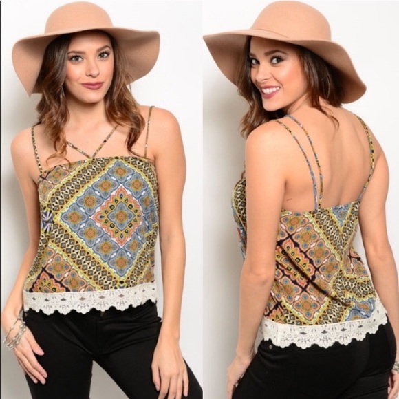 Tops - 3 Pack Reseller Bundle Geometric Print Tank